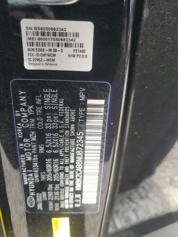 2022 HYUNDAI KONA SEL KM8K2CAB8NU872345