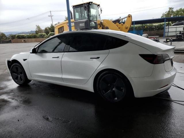 TESLA MODEL 3 2023 white  electric 5YJ3E1EA9PF714985 photo #3