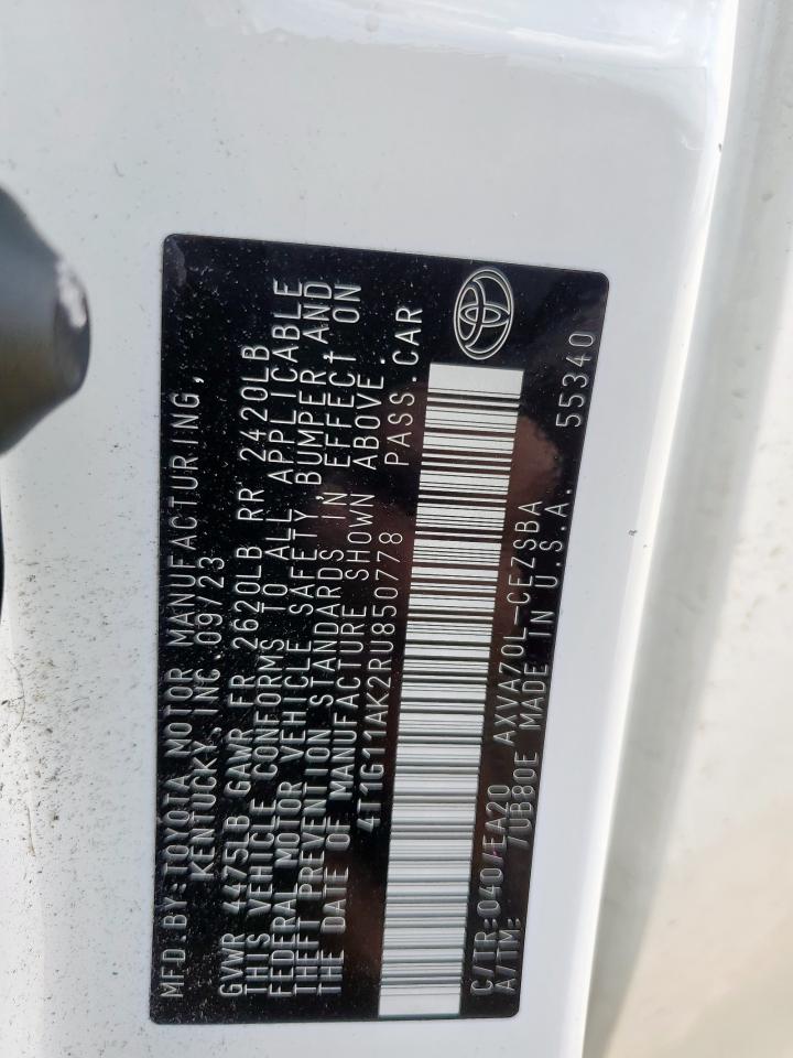 TOYOTA CAMRY SE NIGHT SHADE