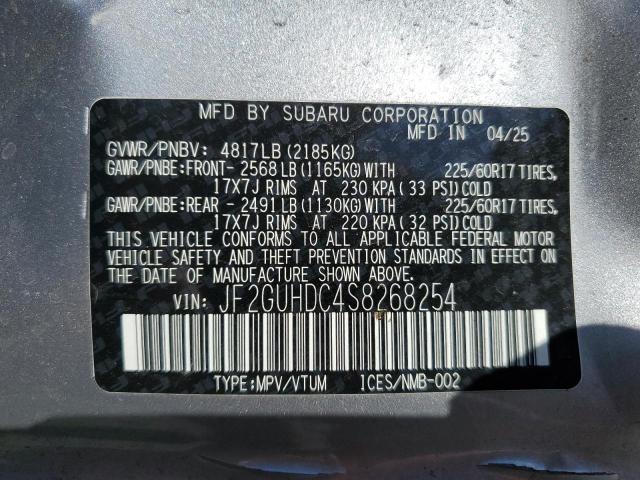 2025 SUBARU CROSSTREK PREMIUM - JF2GUHDC4S8268254