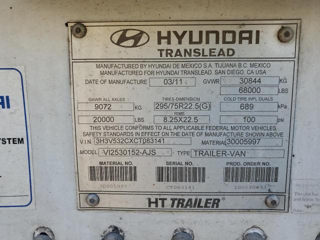2012 HYUNDAI UNKNOWN #3302674008