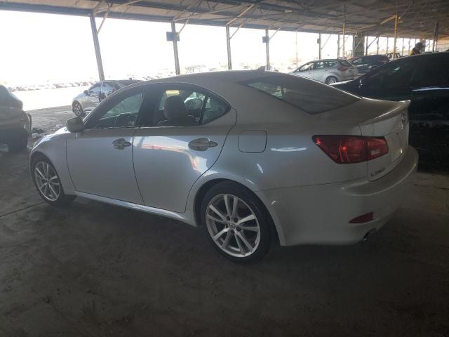LEXUS IS 250 2007 white sedan 4d gas JTHBK262372057295 photo #3