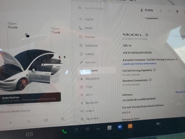 2025 TESLA MODEL 3 #3302672012