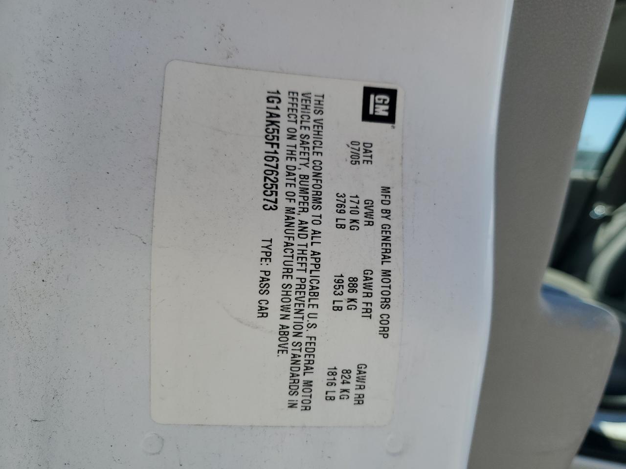 Lot #3259093050 2006 CHEVROLET COBALT LS