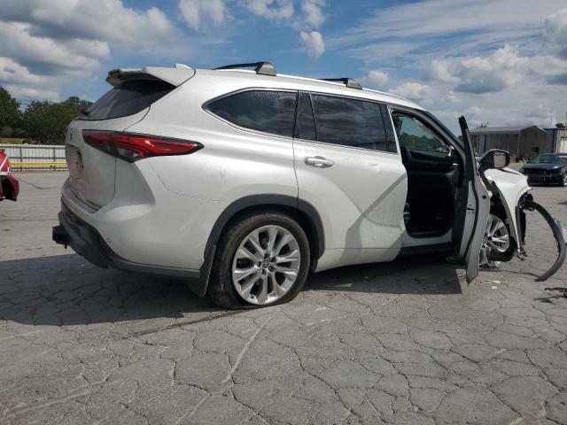 TOYOTA HIGHLANDER 2022 white  gas 5TDDZRBH5NS204618 photo #4