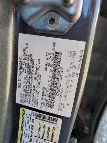 2016 FORD FUSION SE - 3FA6P0H75GR265892