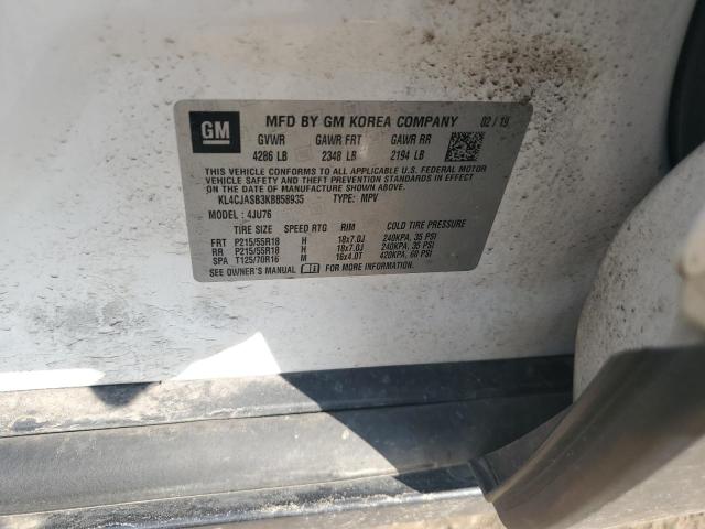 2019 BUICK ENCORE PREFERRED KL4CJASB3KB858935