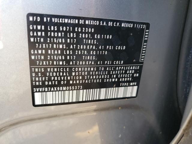 2024 VOLKSWAGEN TIGUAN S - 3VVFB7AX9RM055373