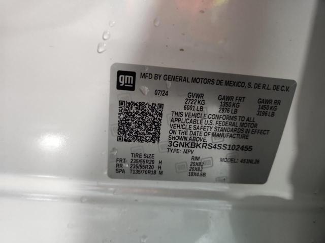 2025 CHEVROLET BLAZER RS #3266889041