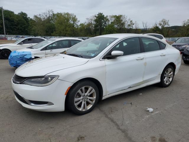 CHRYSLER 200 LIMITE 2015 white sedan 4d gas 1C3CCCAB3FN504712 photo #1