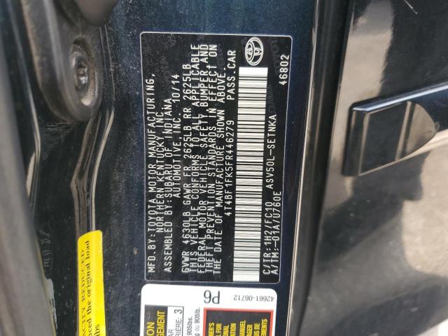 2015 TOYOTA CAMRY LE - 4T4BF1FK5FR446279