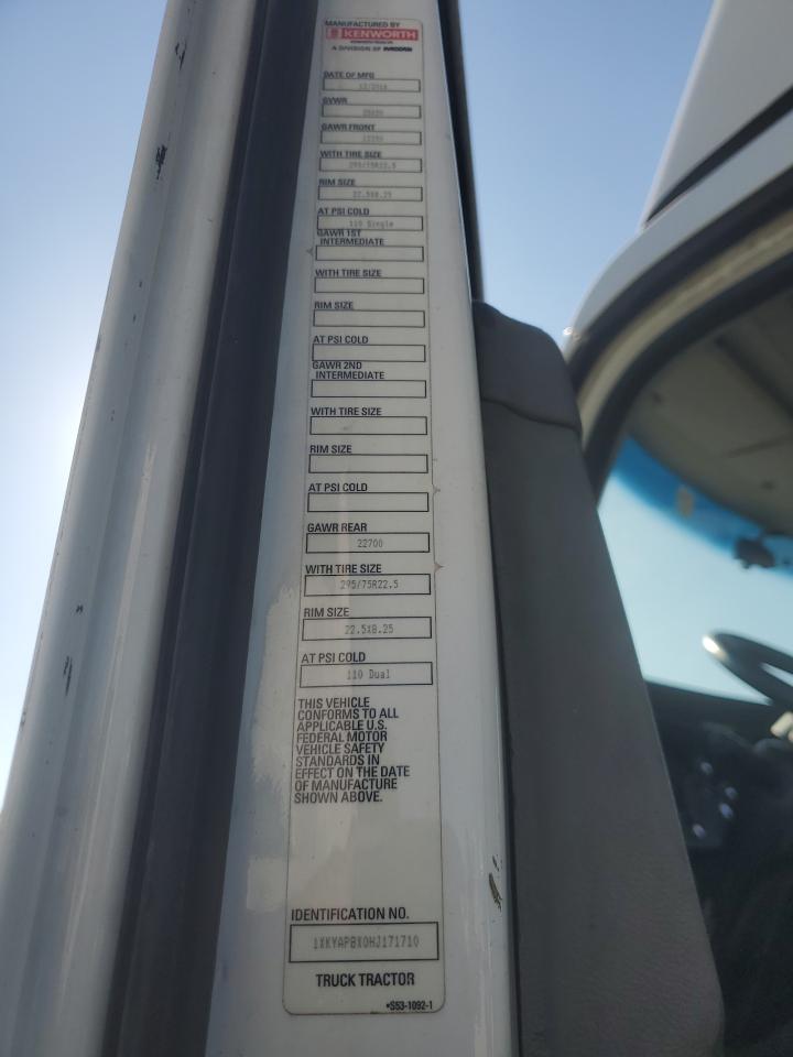 Lot #3266057329 2017 KENWORTH T680