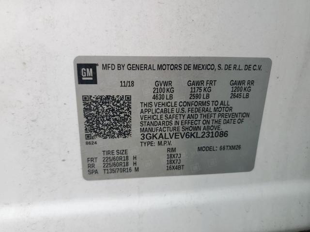 2019 GMC TERRAIN SL - 3GKALVEV6KL231086