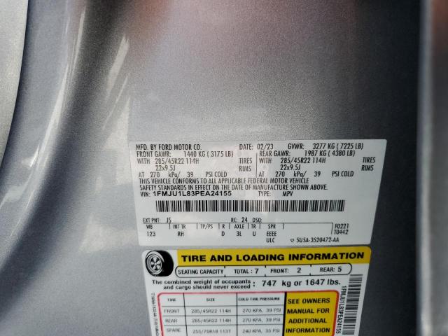 2023 FORD EXPEDITION 1FMJU1L83PEA24155