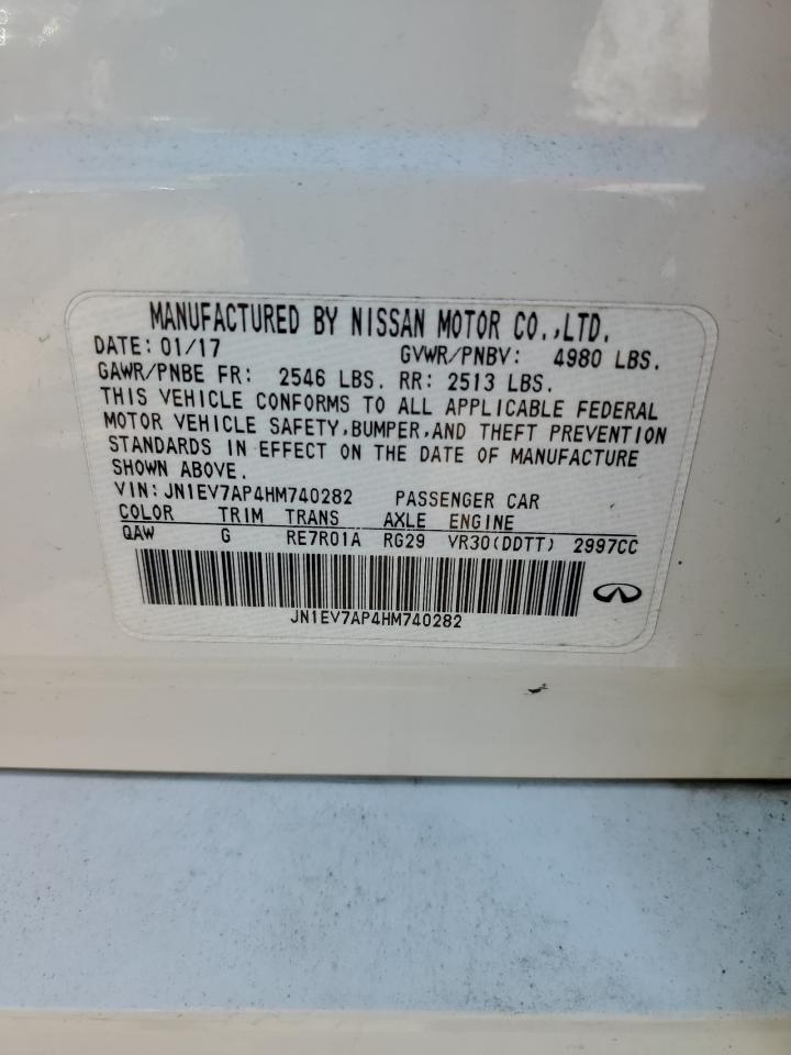 Lot #3247774220 2017 INFINITI Q50 PREMIU