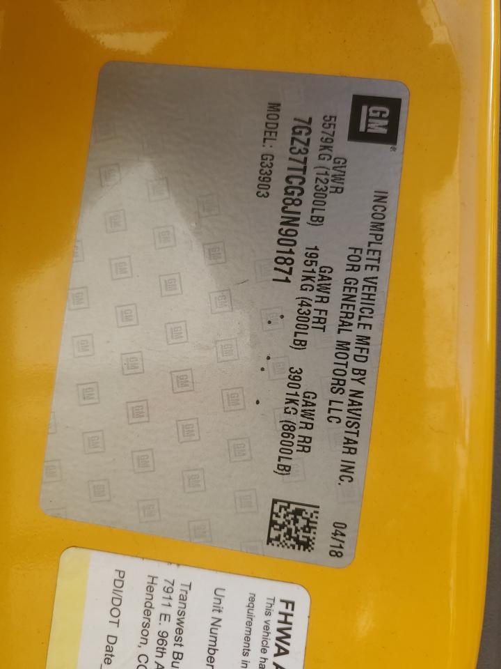 GMC SAVANA CUTAWAY G3500