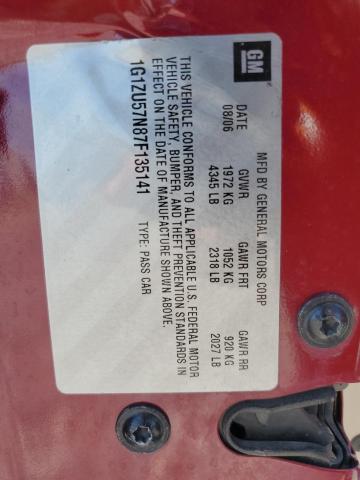 2007 CHEVROLET MALIBU LTZ #3260333698