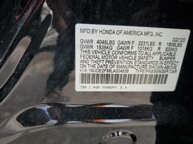 2020 ACURA ILX PREMIU 19UDE2F88LA004938