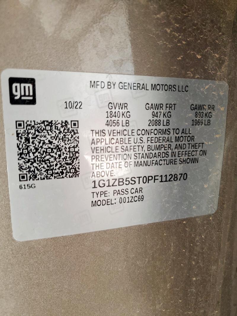 2023 CHEVROLET MALIBU LS #3265948542