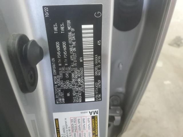 2023 TOYOTA 4RUNNER SE JTESU5JR5P6109600