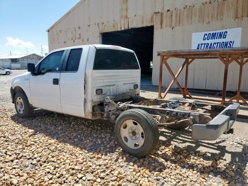 FORD F150 2007 white  gas 1FTRX12W87KC26876 photo #3