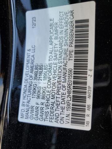 2024 HONDA CIVIC SPOR 19XFL2H85RE015590
