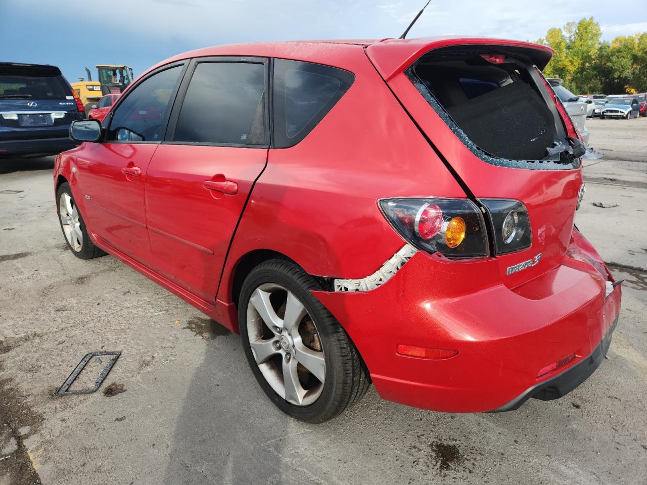 Lot #3286926233 2005 MAZDA 3 HATCHBACK