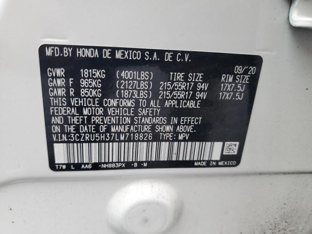 2020 HONDA HR-V LX - 3CZRU5H37LM718826