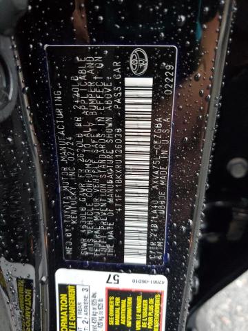 2024 TOYOTA CAMRY XLE 4T1F11BKXRU126038