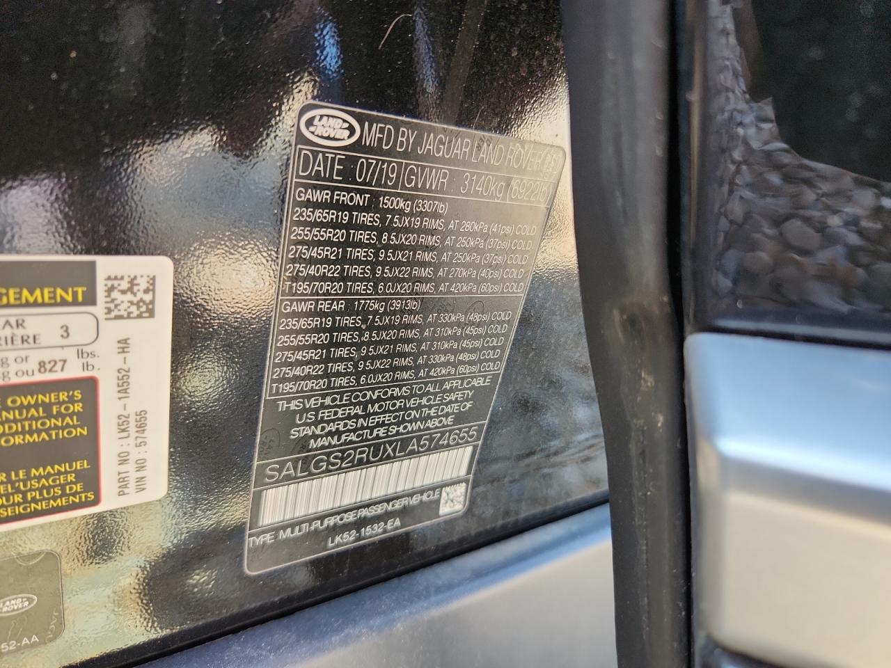 LAND ROVER RANGE ROVER HSE