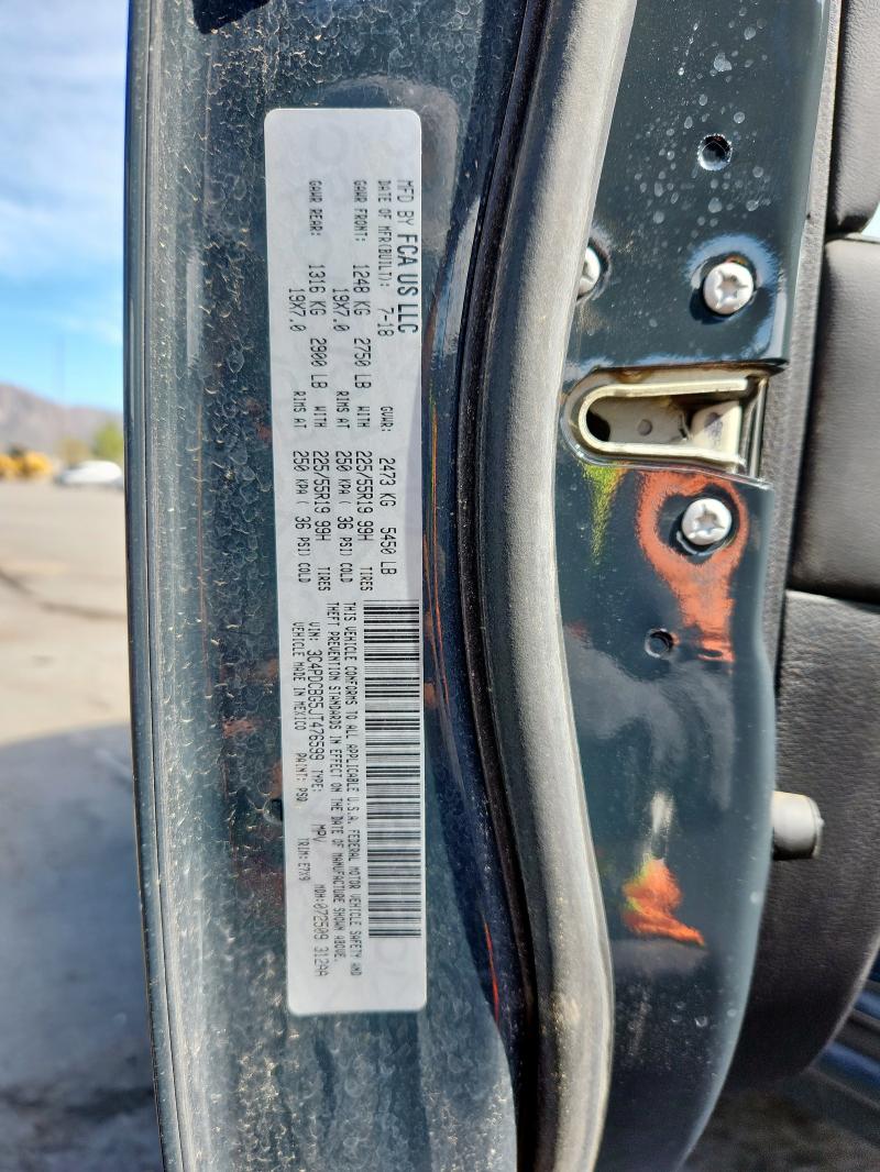 2018 DODGE JOURNEY SX 3C4PDCBG5JT476599