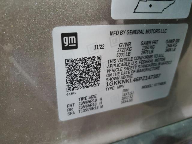 2023 GMC ACADIA SLE 1GKKNKL46PZ147387
