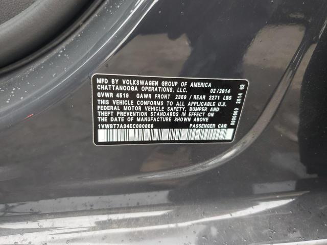 2014 VOLKSWAGEN PASSAT SE - 1VWBT7A34EC080858