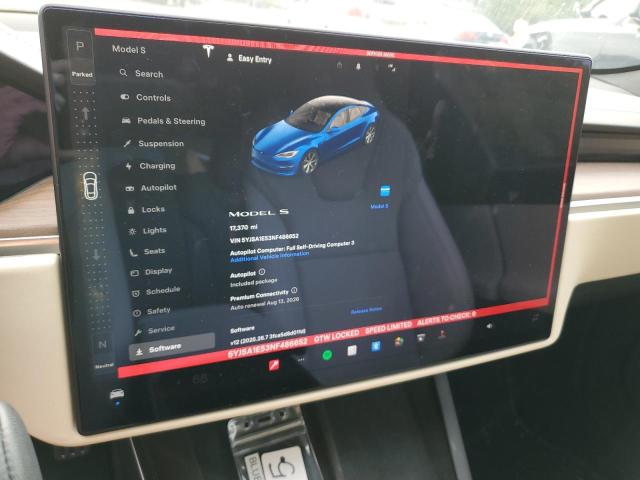 2022 TESLA MODEL S 5YJSA1E53NF486652
