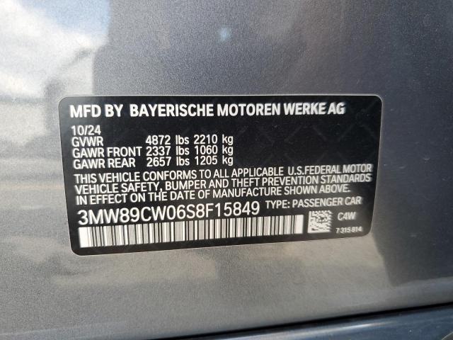 2025 BMW 330XI - 3MW89CW06S8F15849