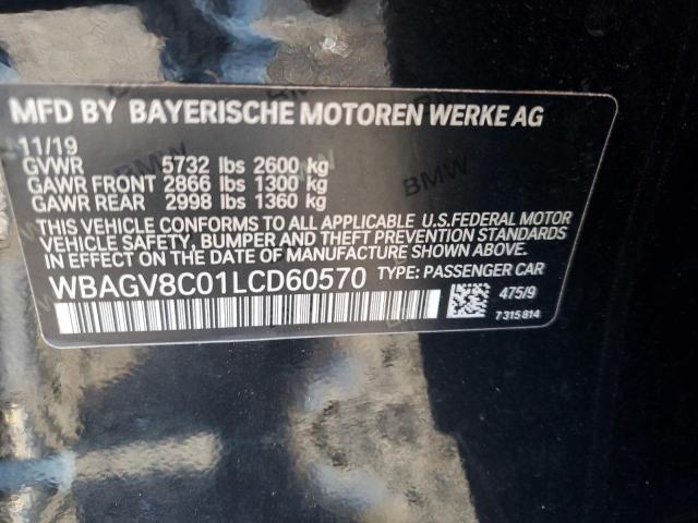 2020 BMW M850XI #3293612388