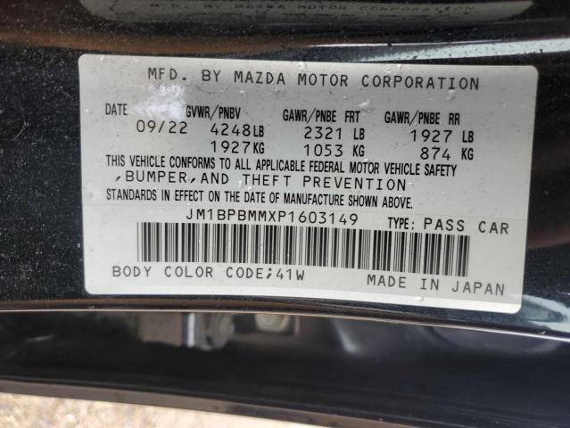 2023 MAZDA 3 PREMIUM JM1BPBMMXP1603149