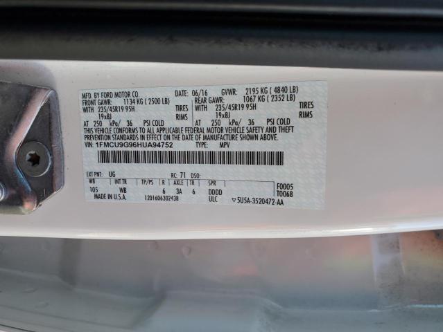 2017 FORD ESCAPE SE #3275042737