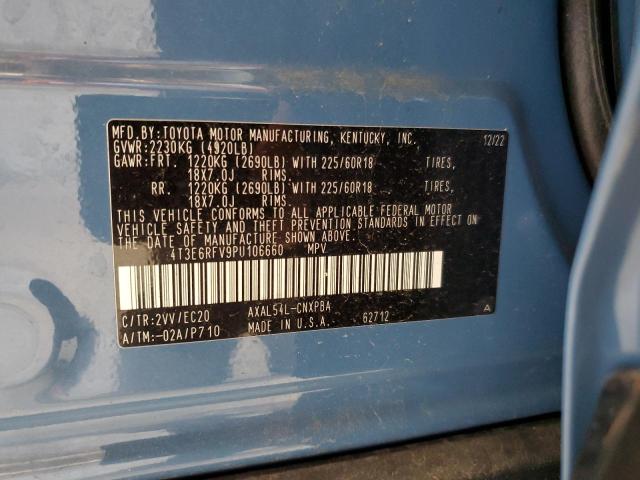 2023 TOYOTA RAV4 XSE - 4T3E6RFV9PU106660