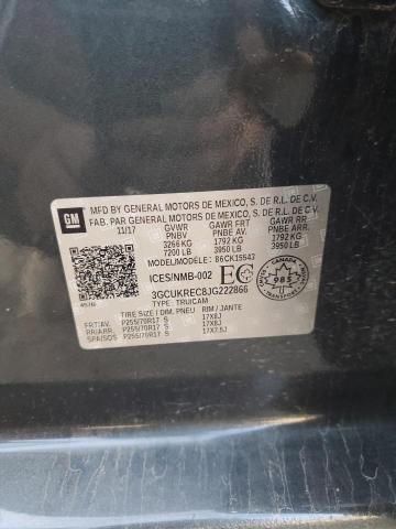 2018 CHEVROLET SILVERADO - 3GCUKREC8JG222866