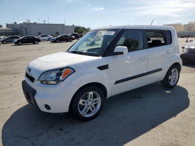 KIA SOUL + 2010 white  gas KNDJT2A26A7050269 photo #1