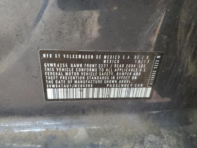 2018 VOLKSWAGEN GTI S 3VW547AU1JM264389