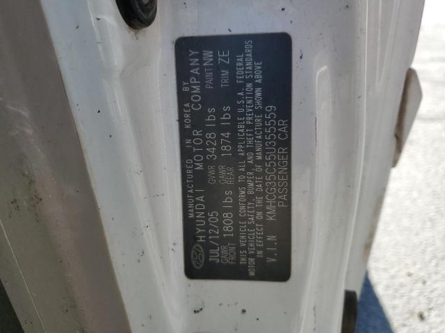 2005 HYUNDAI ACCENT GS #3278908044