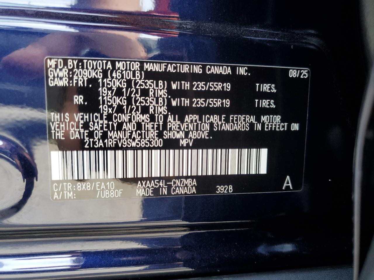 TOYOTA RAV4 XLE PREMIUM