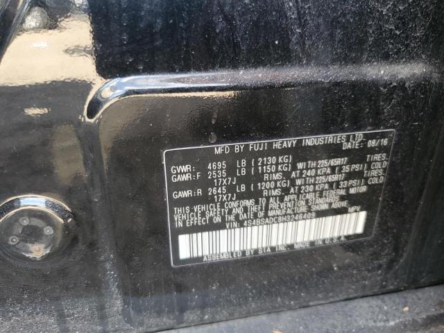 2017 SUBARU OUTBACK 2.5I PREMIUM - 4S4BSADC8H3246409