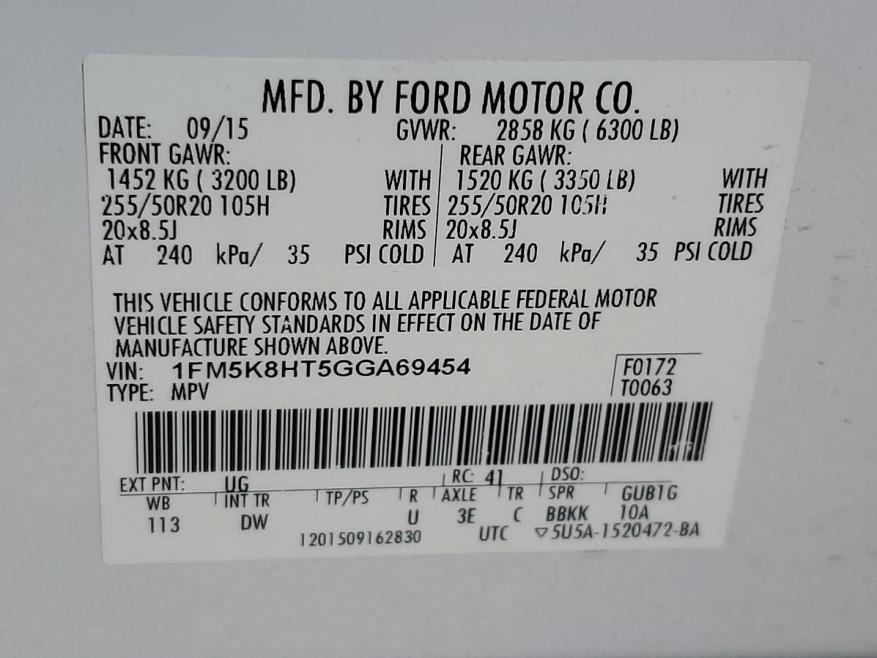 FORD EXPLORER PLATINUM