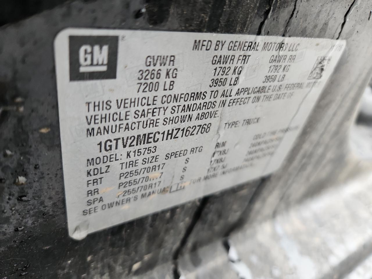 GMC SIERRA 1500 K1500 SLE