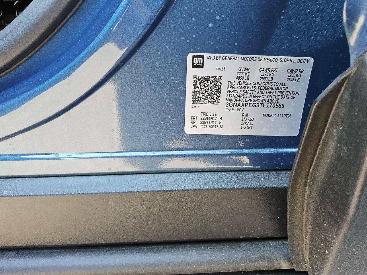 CHEVROLET EQUINOX LT