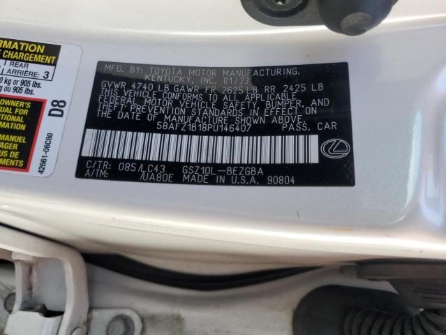 2023 LEXUS ES 350 BASE 58AFZ1B18PU146407