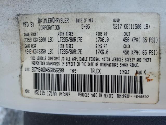 2005 DODGE RAM 3500 S #3235802796